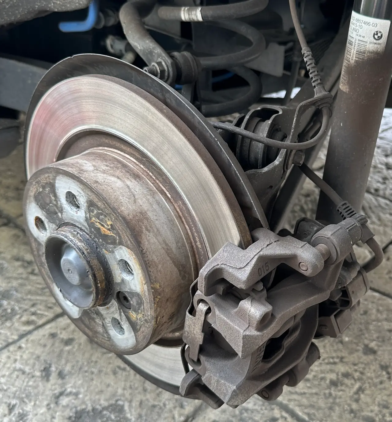 BMWのタイヤ交換DIY